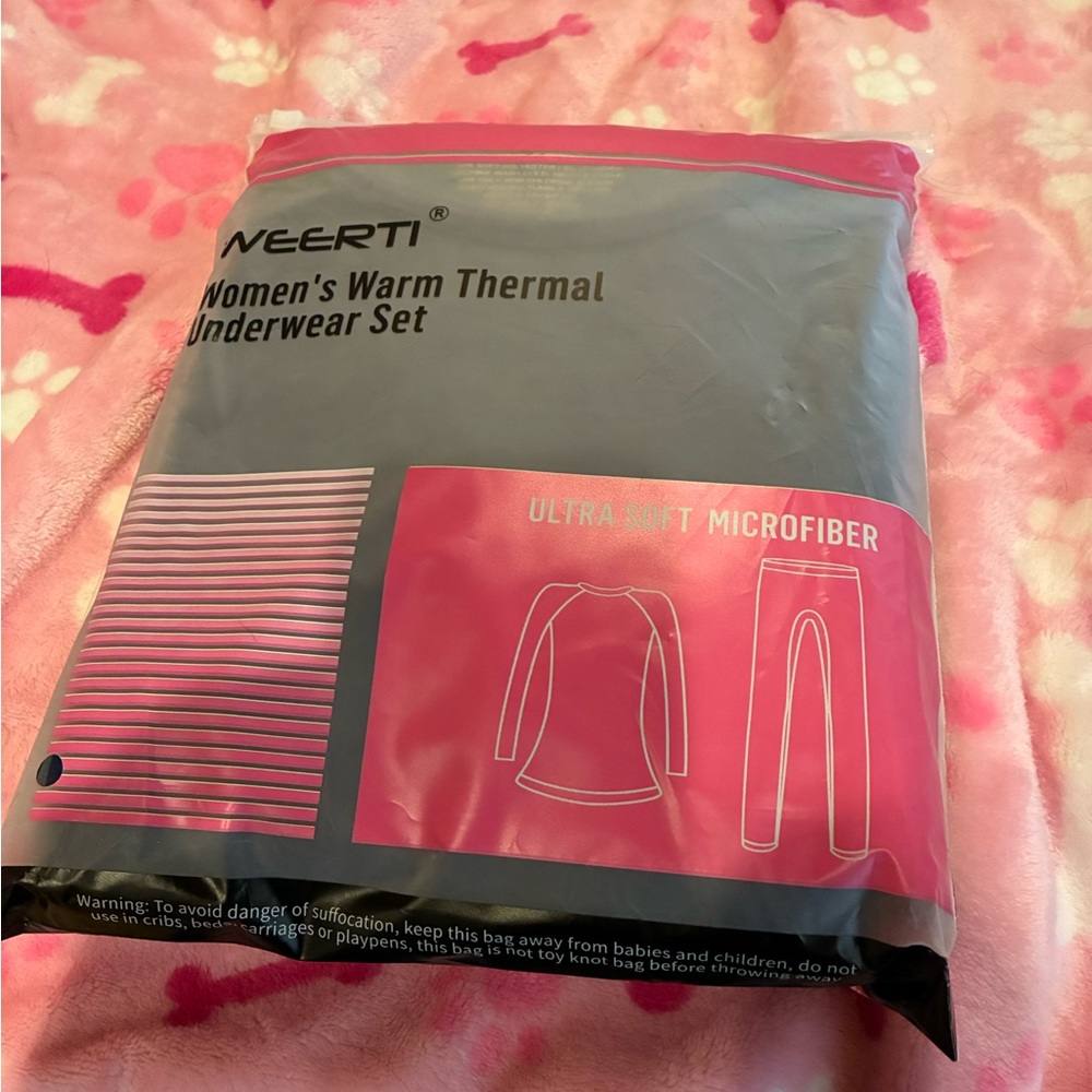 Women's Warm Thermal Underwear Set -